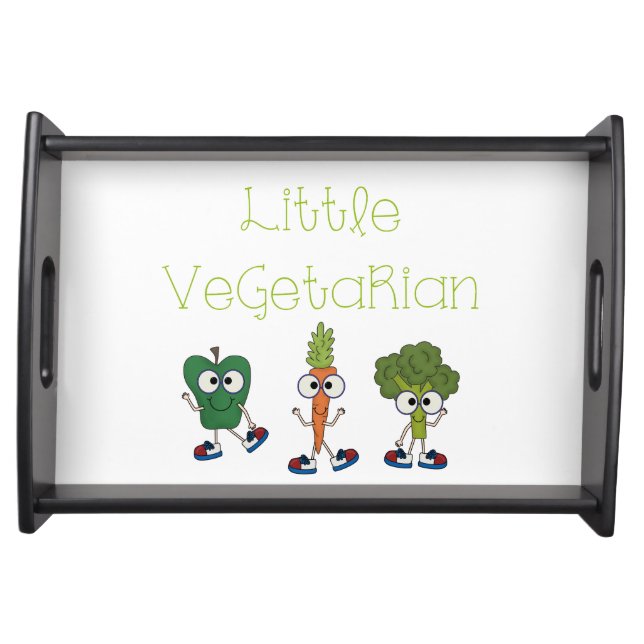 Little Vegetarian Serving Tray (Front)
