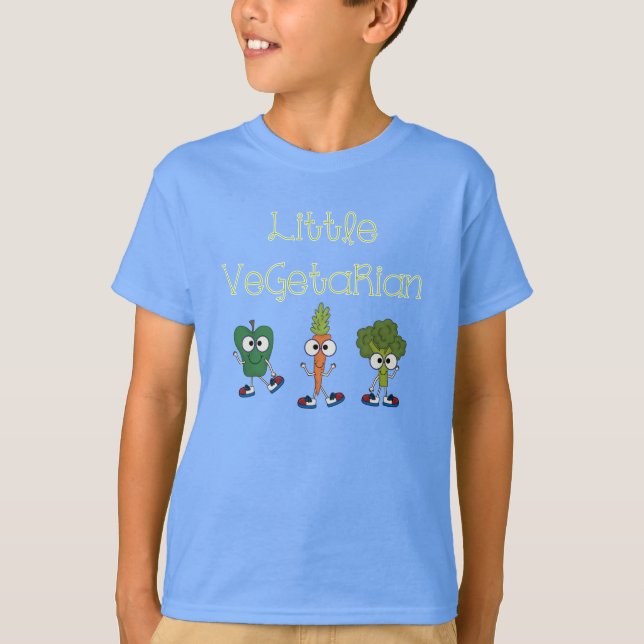 Little Vegetarian T-Shirt (Front)