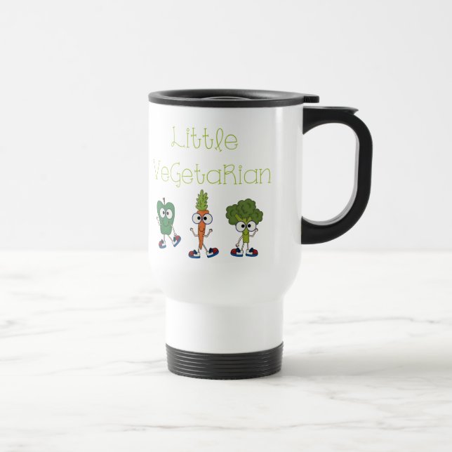 Little Vegetarian Travel Mug (Right)