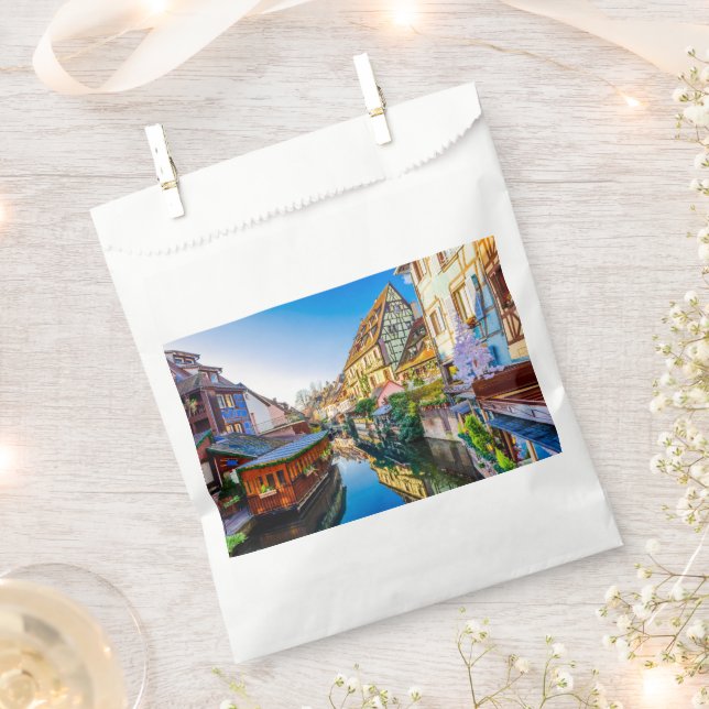 Little Venice, Colmar  Favor Bag (Clipped)