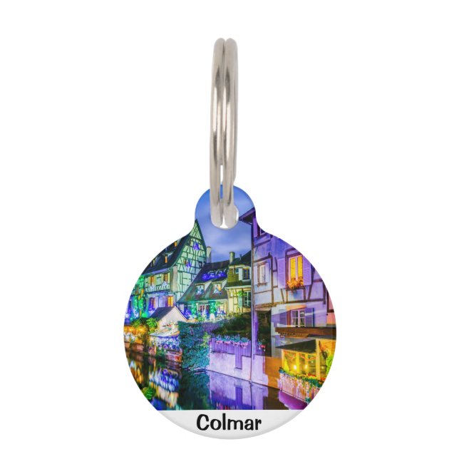 Little Venice, Colmar Magnet Pet ID Tag (Front)