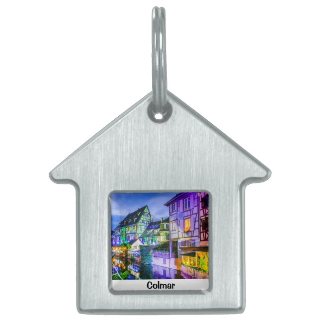 Little Venice, Colmar Magnet Pet ID Tag (Front)