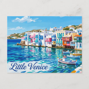 Little Venice Greece Postcard