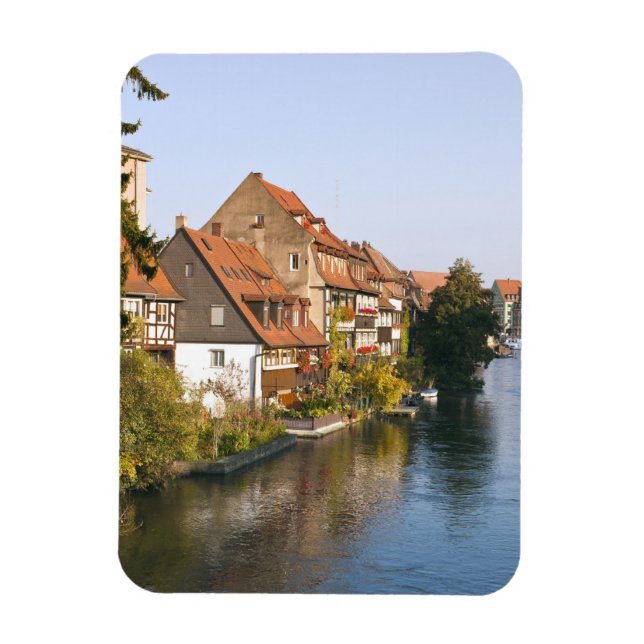 Little Venice (Klein Venedig) and River Regnitz Magnet (Vertical)