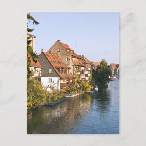 Little Venice Klein Venedig and River Regnitz Postcard