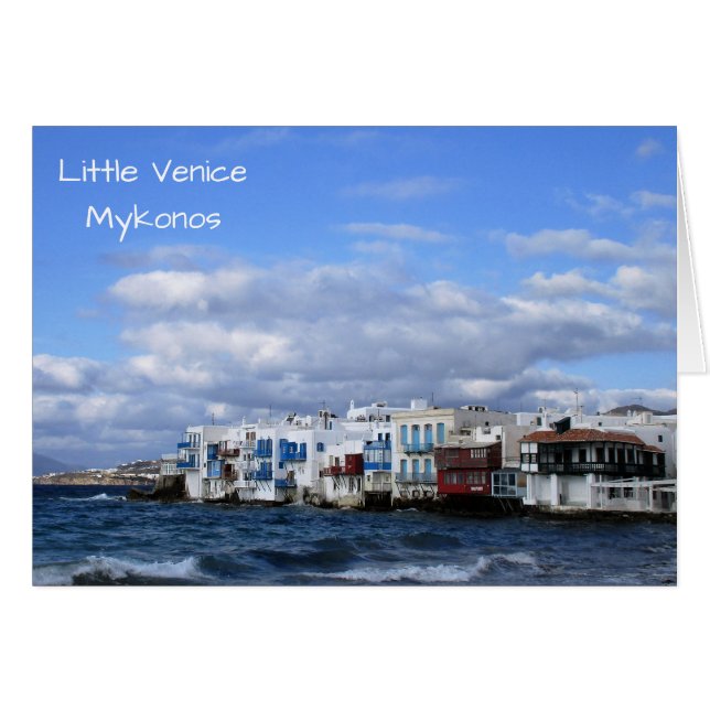 Little Venice, Mykonos, Cyclades, Greece (Front Horizontal)