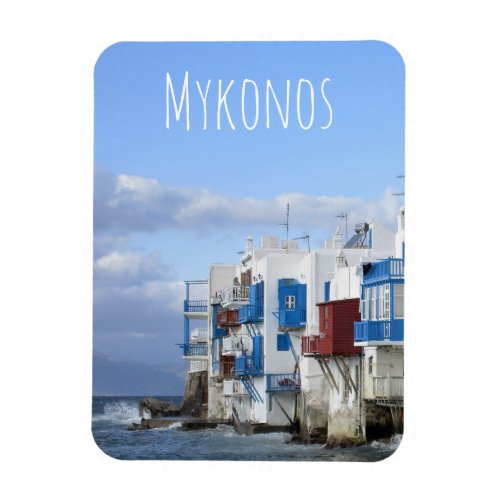 Little Venice Mykonos Greece Magnet