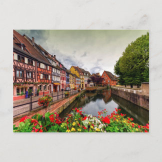 Little Venice, petite Venise, in Colmar, France Postcard