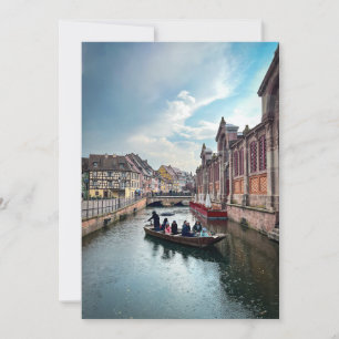 Little Venice River Boat Invitation