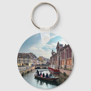 Little Venice River Boat      Keychain