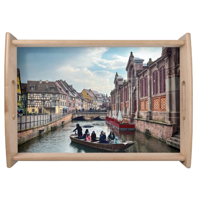 Little Venice River Boat             Serving Tray (Front)
