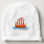 Little Viking Baby Beanie<br><div class="desc">Baby viking ship</div>