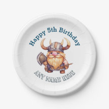 Little Viking Birthday - Any Age Or Name