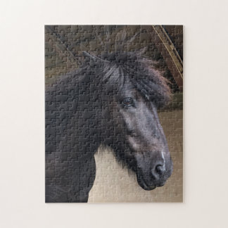 Little Viking Horse Noble Head Jigsaw Jigsaw Puzzle