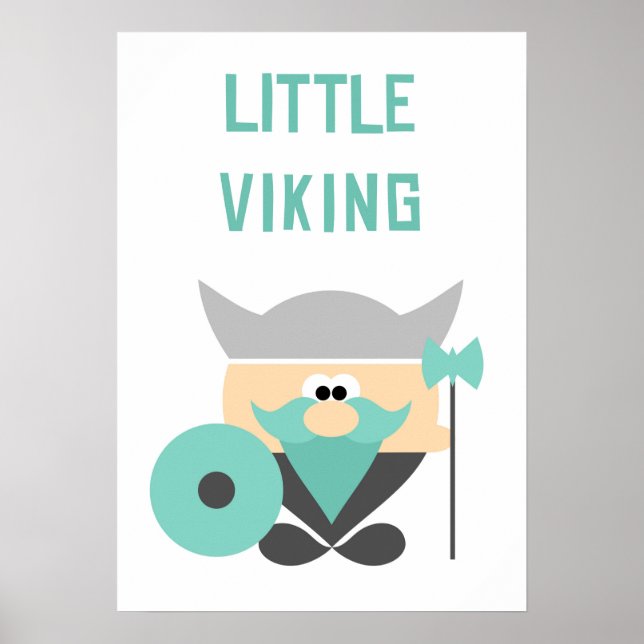 Little Viking Wall Art (Front)