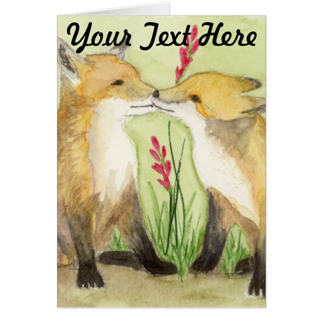 Little Vixens Cards (Front)