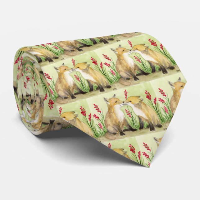 Little Vixens Neck Tie (Rolled)