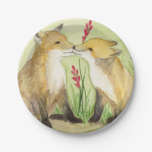 Little Vixens Paper Plates