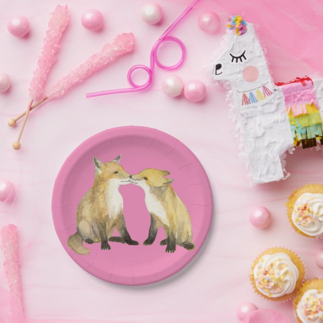 Little Vixens Paper Plates (Party)