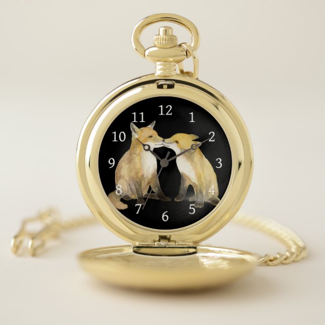 Little Vixens Pocket Watch (Inside)