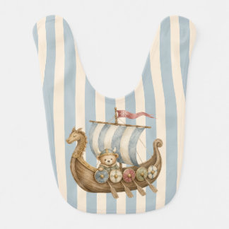 Little Warior Viking Baby Nursery Bib