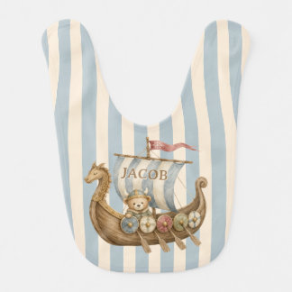 Little Warior Viking Baby Nursery Bib