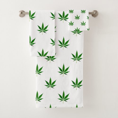 Little Weed Bath Towel Set