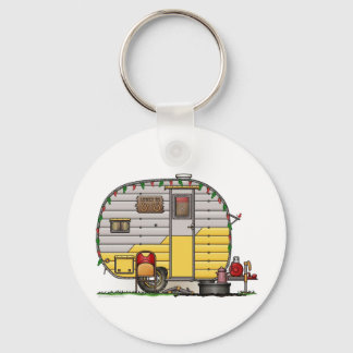 Little Western Camper Trailer Keychain