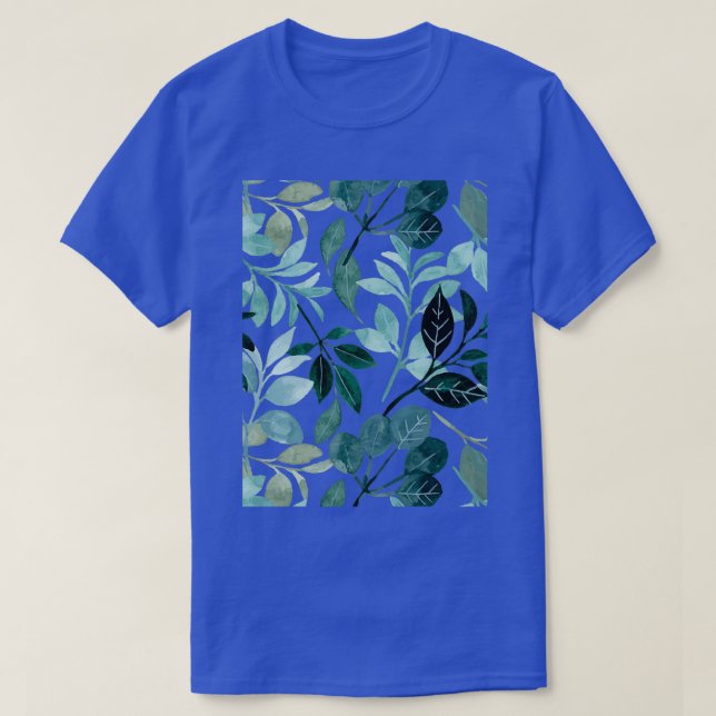 Little White blue Flowers 1 T-Shirt (Design Front)
