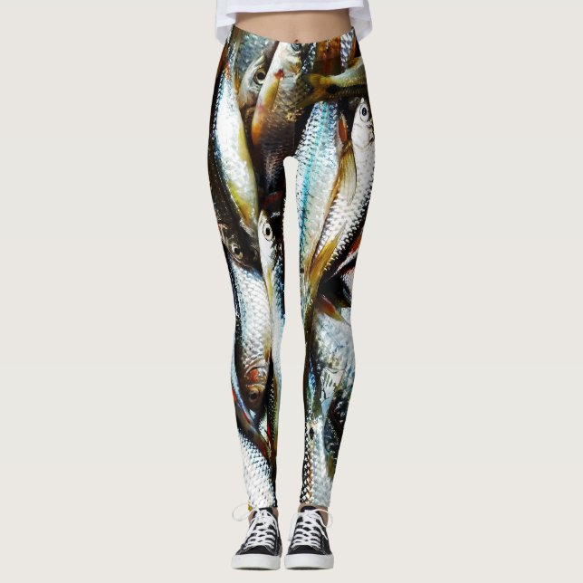 Little White Fish Leggings (Front)