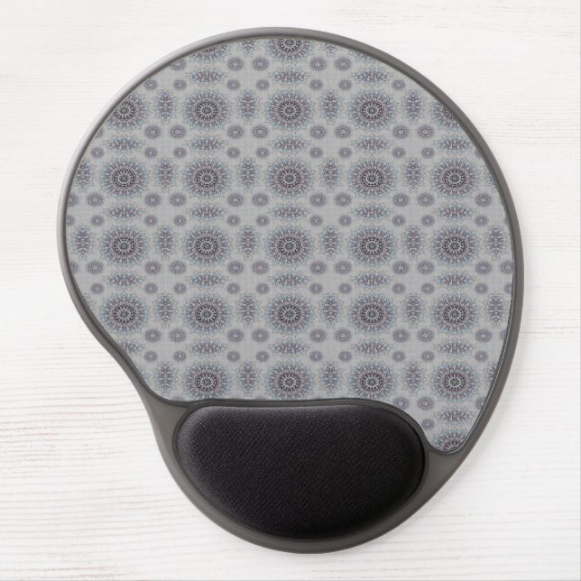 Little white floral fallen (The Pattern) Gel Mouse Pad (Front)