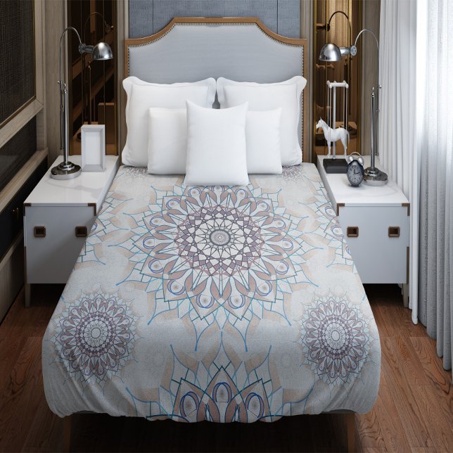Little white floral fallen to the rural duvet cover (Creator Uploaded)