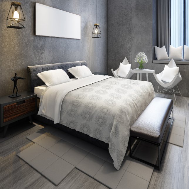 Little white floral fallen to the rural pattern duvet cover (Creator Uploaded)