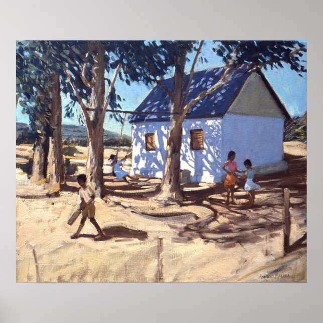 Little white house Karoo South Africa Poster (Front)