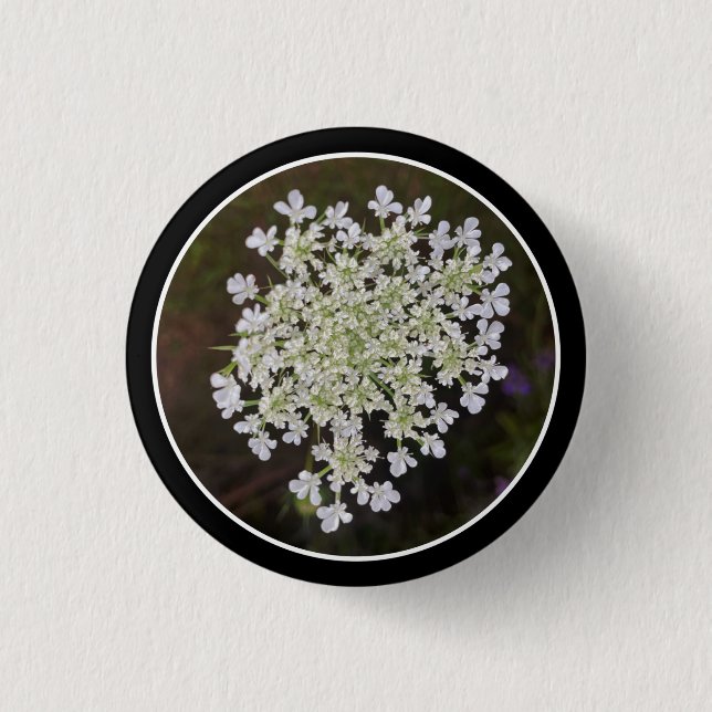 little white petals  button (Front)