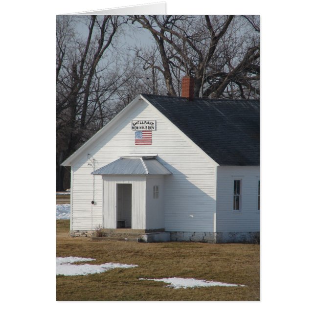 Little White Schoolhouse Cards (Front)