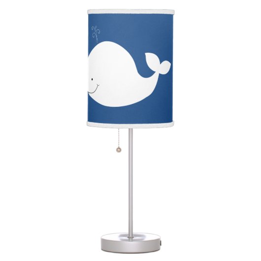 Little White Whale Nursery Lamp (Right)