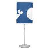 Little White Whale Nursery Lamp (Front)