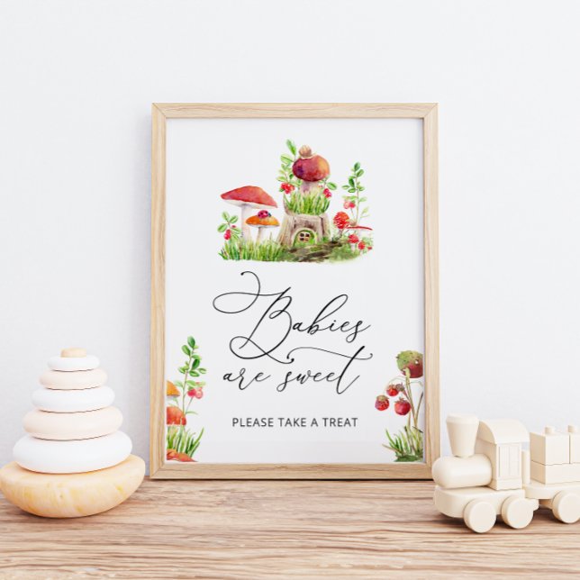 Little Wild Mushroom Babies are Sweet Poster (Creator Uploaded)