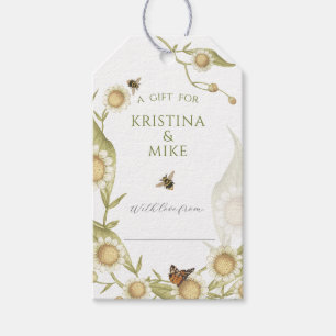 Little Wildflower Baby Shower Display Shower Gift Tags