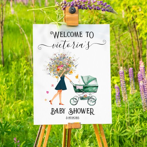 Little wildflower Big Bouquet Welcome Sign