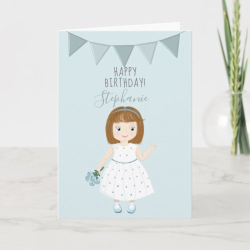 Little Wildflower Birthday  Card