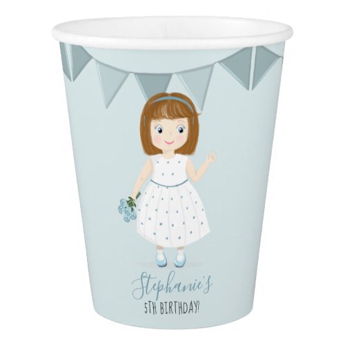 Little Wildflower Birthday Paper Cup