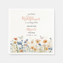 Little Wildflower Butterfly Meadow 1st Birthday