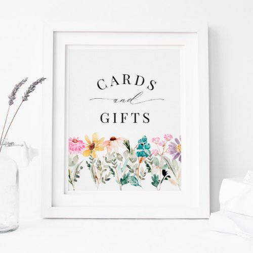 Little Wildflower Cards  Gifts Sign