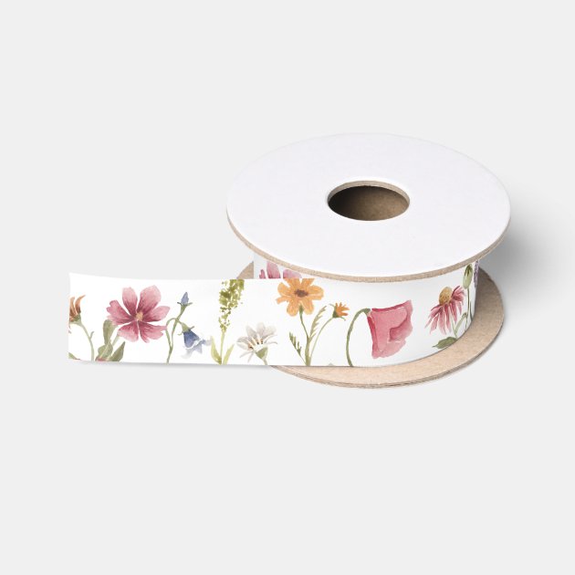 NUVCELKA Cow Print Grosgrain Ribbon Set - Black & Brown Farm Animal...