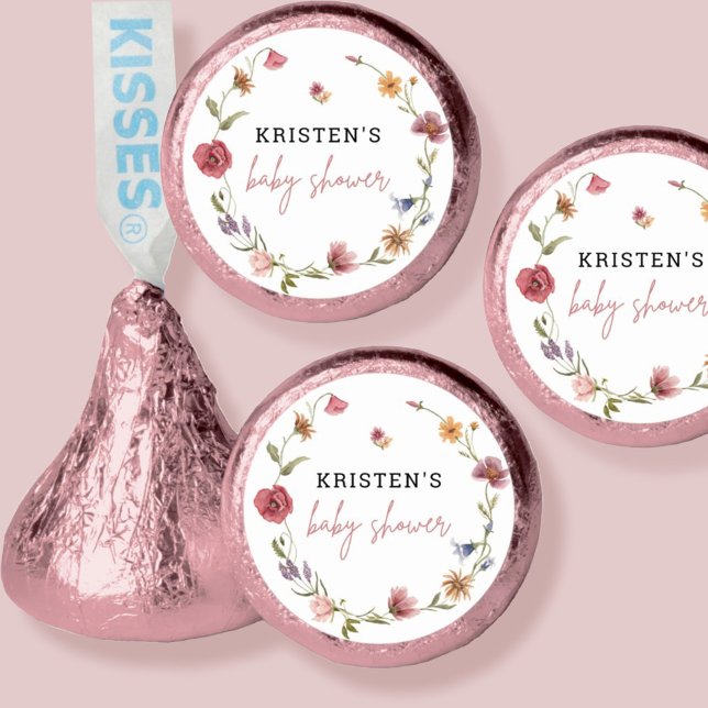 Little Wildflower Girl Baby Shower Favors (Creator Uploaded)