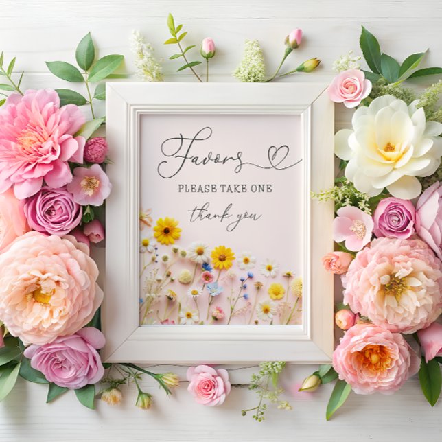 Little Wildflower Party Favors Poster (Creator Uploaded)