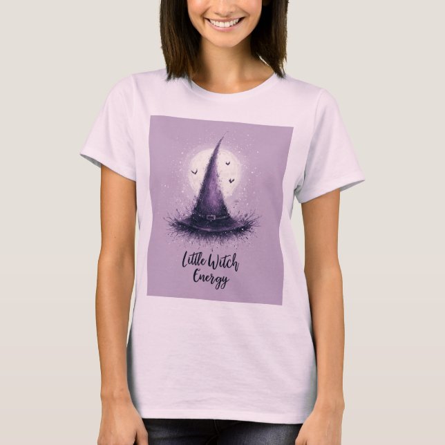 Little Witch Energy Halloween Women T-Shirt (Front)