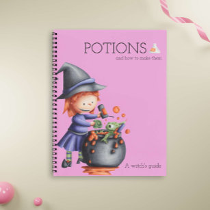 Little Witch Guide to Potions Recipe Notebook